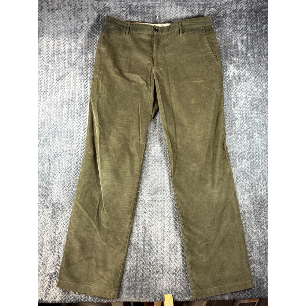 Dockers Pacific Collection Field Khaki Pantsā Mens 36x34 Green Corduroy Cotton